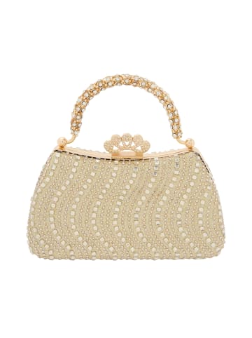 faina Women Minaudière in Gold