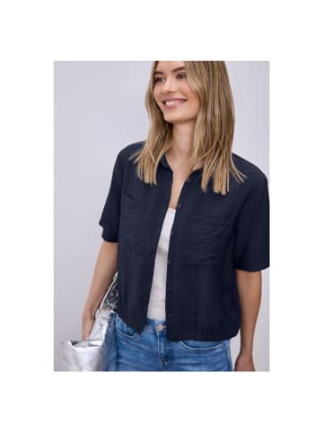 Street One Halbarmbluse in shadowed navy