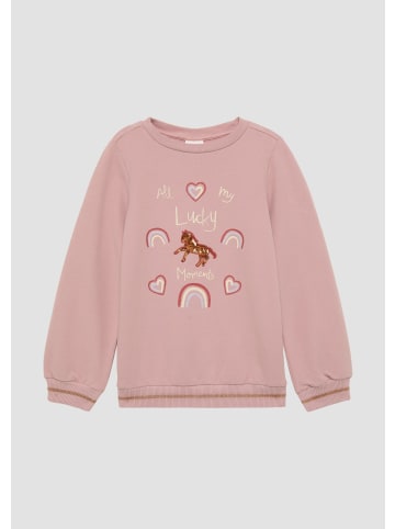 s.Oliver Sweatshirt in 4163_zartrosa