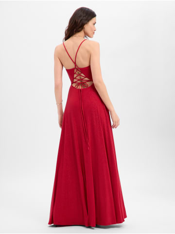 Marie Lund Abendkleid in rot - 0002