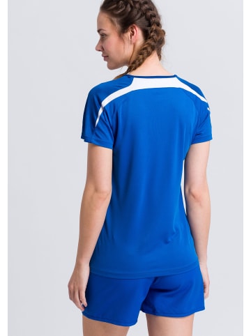 erima Liga 2.0 T-Shirt in new royal/true blue/weiss