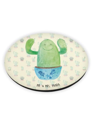 Mr. & Mrs. Panda magnet Kaktus Happy ohne Spruch in Kaktus Grün