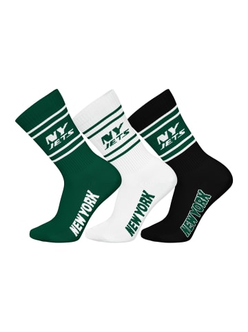 NFL Socken 6er Pack in New York Jets/Weiß