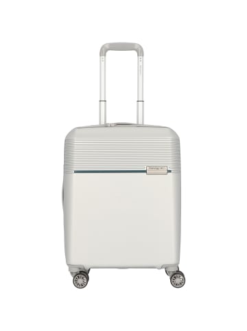 Hedgren Lineo Stripe XS 4-Rollen Kabinentrolley 55 cm in silver