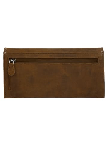 Bruno Banani Geldbörse echt Leder in cognac