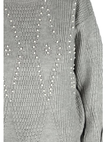 NALLY Strickpullover in Grau