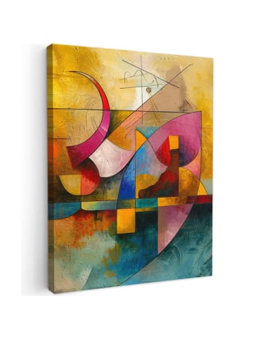 MuchoWow Leinwand bilder Geometrie (BxH)