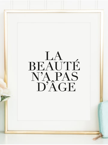 Tales by Jen Poster / Kunstdruck "La Beauté n'a pas d'age" I Ohne Rahmen