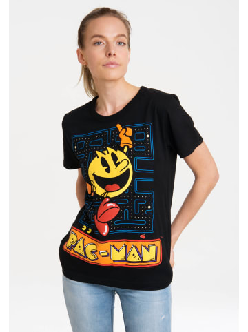 Logoshirt T-Shirts Pac-Man – Jumping in schwarz