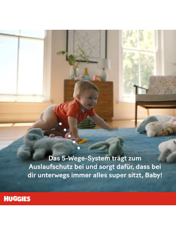 HUGGIES Ultra Comfort Babywindeln Windeln Größe 6 (15-30 kg) Monatsbox 102 Stk