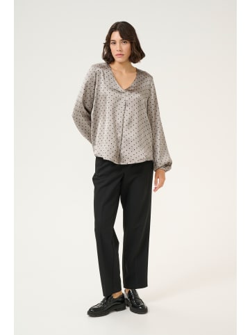 Kaffe Bluse ärmellos KAluna Regular fit in Steeple Gray/Black Dot