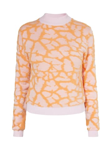 Swirly Pullover in ORANGE PINK