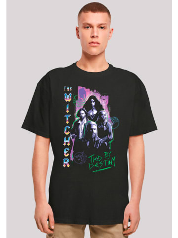F4NT4STIC Oversize T-Shirt The Witcher Tied By Destiny in schwarz