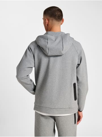 Hummel Reißverschluss Kapuzenpullover Hmltech Herren in GREY MELANGE