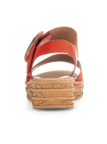 Gabor Keilsandaletten in Orange