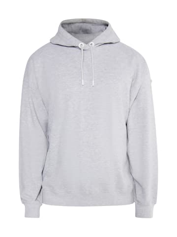 DreiMaster Maritim Relaxed Hoodie in Grau Melange