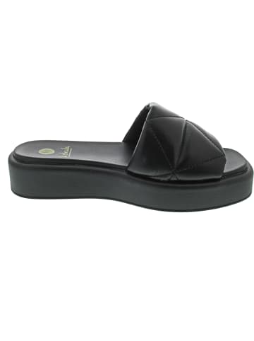 La Strada Pantolette Schwarz