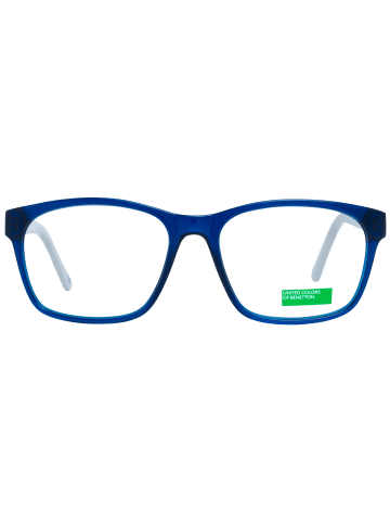 Benetton Herren Optische Fassungen Trapez Blau