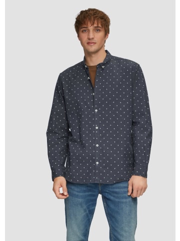 QS Hemd in 58A0_tiefblau