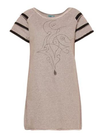 TOOCHE Kleid "Sporty mit Motiv" in grau