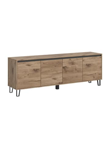 ebuy24 TV Tisch Balton Eiche 184 x 40 cm