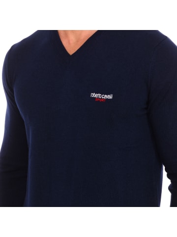 Roberto Cavalli Pullover in Blue