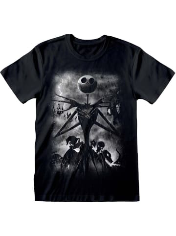Nightmare Before Christmas T-Shirt in Schwarz