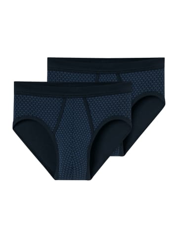 Schiesser Sportslips 2er-Pack Original Classics in nachtblau