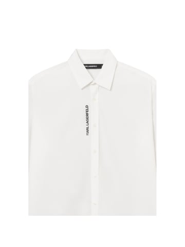 Karl Lagerfeld Langarmhemd 605931 in weiss