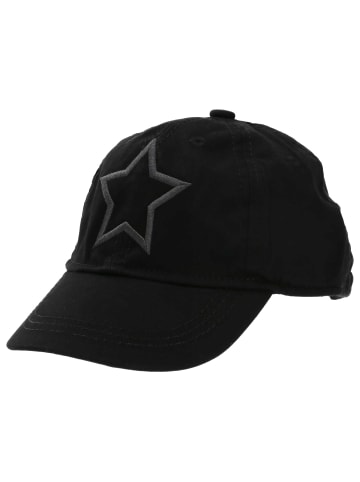 Villervalla Basecap Canvas in schwarz