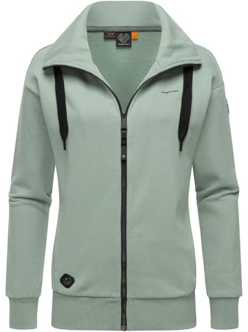 ragwear Sweatjacke Shocky in Dusty Green