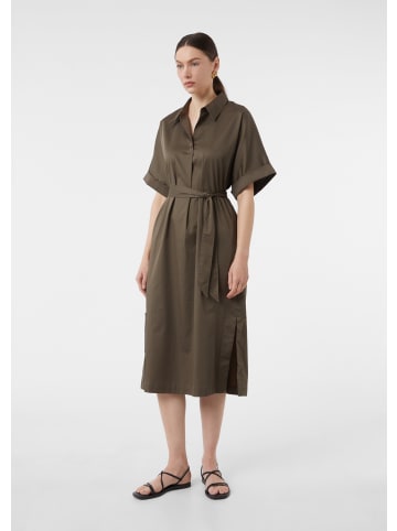 comma Kleid lang in Braun