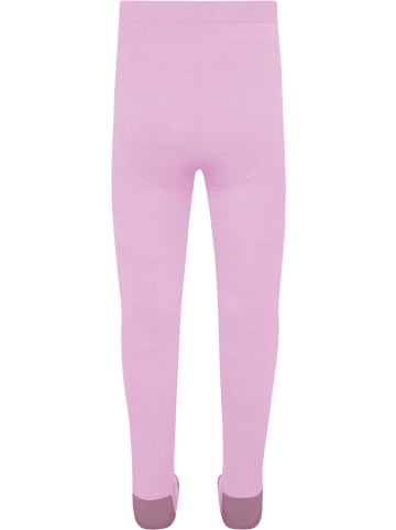 Normani Outdoor Sports Kinder Merino Strumpfhose mit Noppen Muri in Rosa