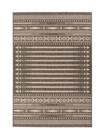 Arte Espina Kurzflor Teppich Splash 225 in braun - creme - rechteckig