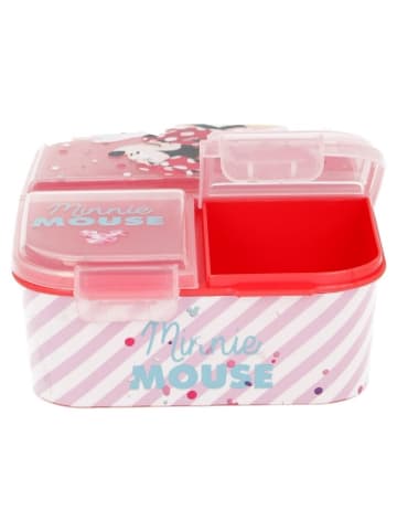 Disney Minnie Mouse Kinder Brotdose Lunchbox mit 3 Fächern & tollem Design