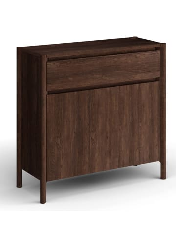 Feldmann-Wohnen Schuhschrank Campi Eiche Tabak 83 / 33 / 80cm