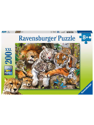 Ravensburger Schmusende Raubkatzen Puzzle 200 Teile