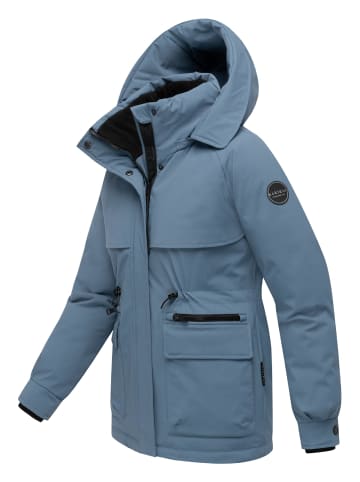Marikoo Kurzmantel Shigaraa XVI in Dusty Blue