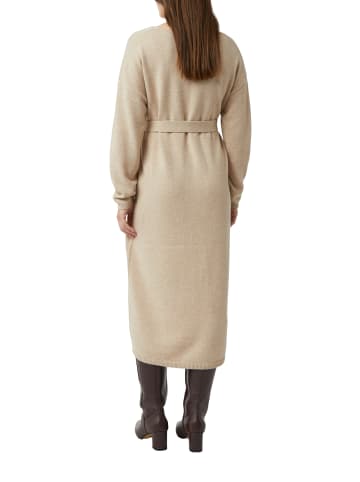 comma Strickkleid in beige - 0001