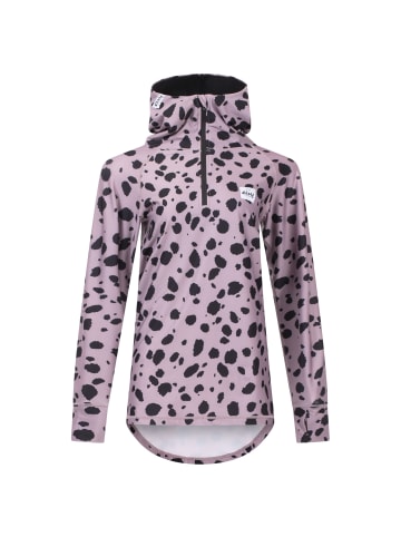 eivy Langarmshirt in Woodrose Cheetah