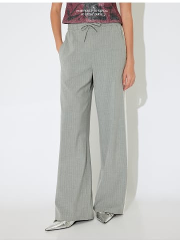 KOTON Hose in Grau Gestreift