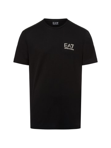 EA7 T-Shirt in schwarz