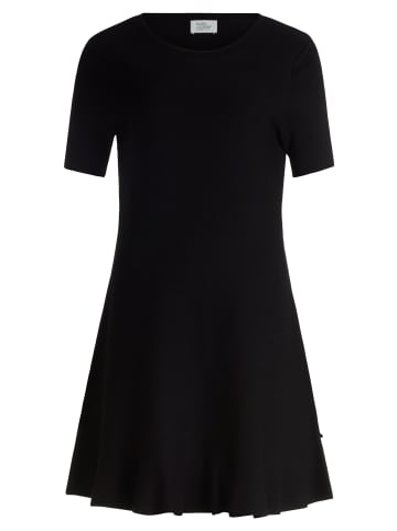 Vera Mont Strickkleid mit Rundhalsausschnitt in Schwarz