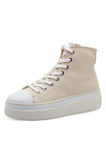 Tamaris Schnürstiefel in beige