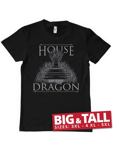 House Of The Dragon T-Shirt "Big & Tall T-Shirt" in Schwarz