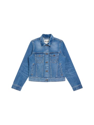 Wrangler Jeansjacke Western in Blue Bird
