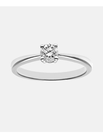 Diamant L'éternel Verlobungsring aus 750 Weißgold mit 18 Karat Diamant