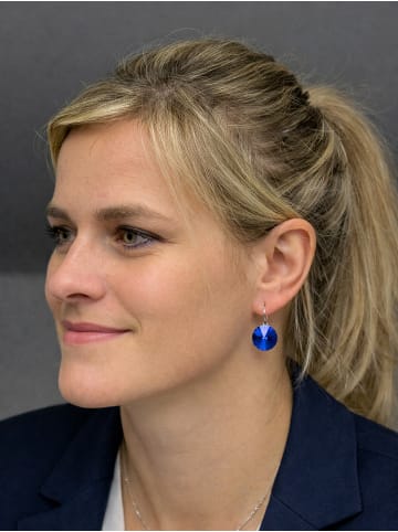 collezione alessandro Ohrhänger " Germany " in blau