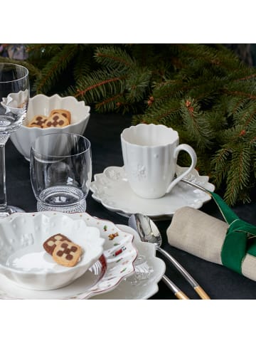 Villeroy & Boch 6er Set Tassen mit Untertassen Toy's Delight Royal Classic 180 ml in weiß