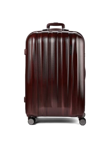 Polestream Moonrock 4 Rollen Trolley L 78 cm mit Dehnfalte in dark red brushed